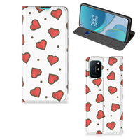 OnePlus 8T Hoesje met Magneet Hearts