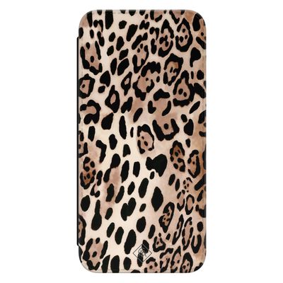Samsung Galaxy A53 flipcase - Luipaard print