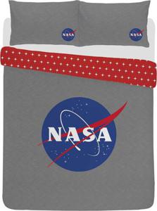 Nasa tweepersoons dekbedovertrek Logo 200 x 200 cm