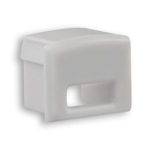 Eindkap E5 grijs voor aluminium LED profiel PL2 8106020