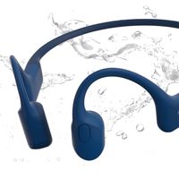 Shokz Openrun Mini Hoofdtelefoons Draadloos Neckband Oproepen/muziek Bluetooth Blauw - thumbnail