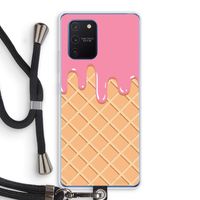 Ice cream: Samsung Galaxy Note 10 Lite Transparant Hoesje met koord