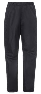 Vaude Fluid Full-Zip Regenbroek Dames Black 36