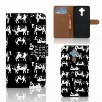 Huawei Mate 9 Telefoonhoesje met Pasjes Koetjes - thumbnail