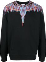 Marcelo Burlon County of Milan sweat à imprimé Wings signature - Noir - thumbnail