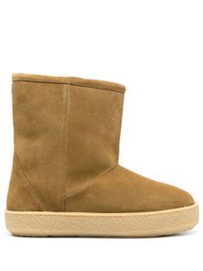 ISABEL MARANT Frieze suede ankle boots - Marron