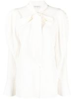 Nina Ricci blouse en soie - Blanc