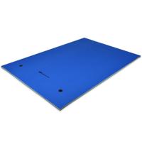 Drijvend Tapijt Drijvende Mat Water Ligstoel 270 x 180 x 3,5 cm Geel/Blauw