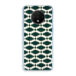Moroccan tiles: OnePlus 7T Transparant Hoesje