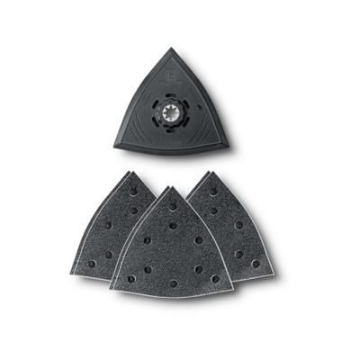 Fein schuurvoet 3-hoek - 130 mm SLP - set van 7 stuks - 63806204210