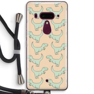 Dinos: HTC U12+ Transparant Hoesje met koord