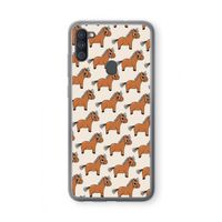Pony: Samsung Galaxy A11 Transparant Hoesje