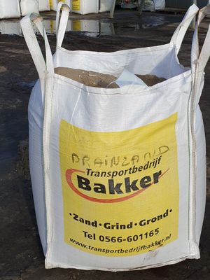 Drainagezand Big Bag - 1m3 , Gratis verzending
