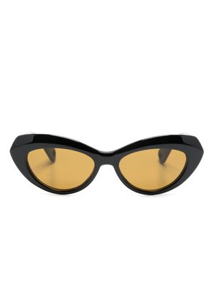 Lanvin lunettes de soleil à monture papillon - Noir