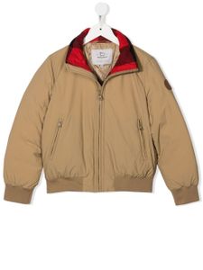 Woolrich Kids veste Bayman à col contrastant - Tons neutres