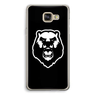 Angry Bear (black): Samsung Galaxy A5 (2016) Transparant Hoesje