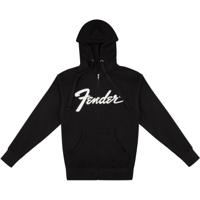 Fender Transition Logo Zip Front Hoodie Black S