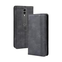 Magnetische Buckle retro Crazy Horse textuur horizontale Flip lederen case voor Vodafone Smart V10 (VFD730) met houder & kaartsleuven & fotolijstjes