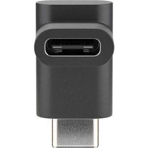Adapter USB-C aansluiting > USB-C stekker, 90° Adapter