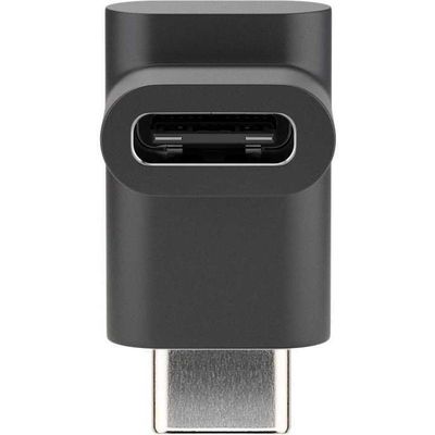 Adapter USB-C aansluiting > USB-C stekker, 90° Adapter