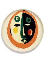 Serax petite assiette Feast Visage 1 - Multicolore