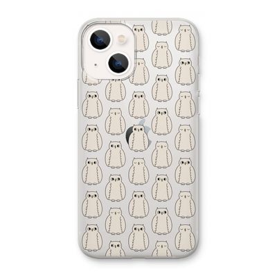 Uilen: iPhone 13 mini Transparant Hoesje