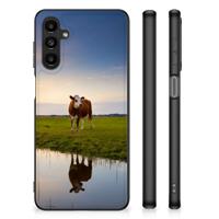 Samsung Galaxy A14 5G Dierenprint Telefoonhoesje Koe