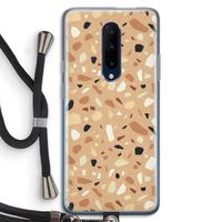 Terrazzo N°17: OnePlus 7 Pro Transparant Hoesje met koord