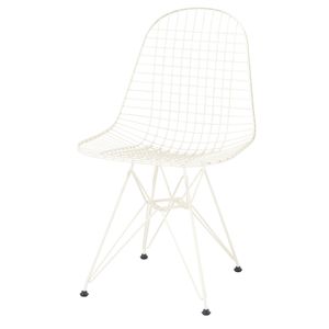 Vitra DKR Wire Chair Stoel Creme Vitra DKR Wire Chair Stoel Creme