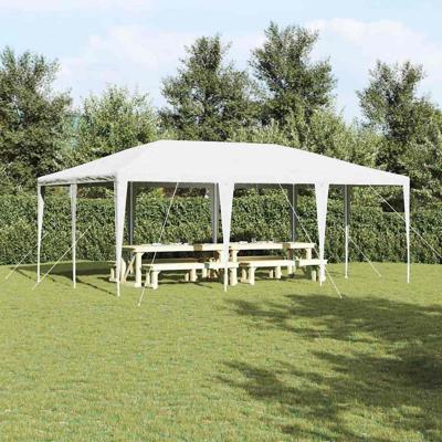 Partytent Wit 600 x 400 x 266 cm Polyester en staal