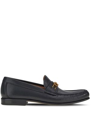 Ferragamo mocassins Gancini à boucle - Noir