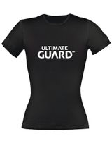 Ultimate Guard Ladies T-Shirt Wordmark Black Size L Ultimate Guard Ladies T-Shirt Wordmark Black Size L