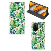 Xiaomi Mi 11i | Poco F3 Smart Cover Orchidee Groen - thumbnail