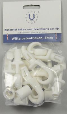 U-rope Elastiekhaak Nylon 8 Mm Wit (10) Default