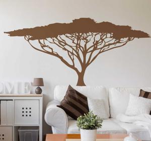 Muursticker Afrikaanse boom