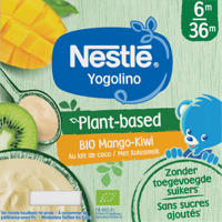 Nestle Yogolino Bio MangoKiwi met Kokosmelk 6m36m 4 x 90 g bij Jumbo