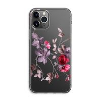 Mooie bloemen: iPhone 11 Pro Max Transparant Hoesje