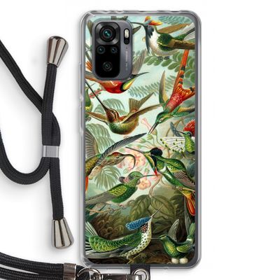 Haeckel Trochilidae: Xiaomi Redmi Note 10 Pro Transparant Hoesje met koord