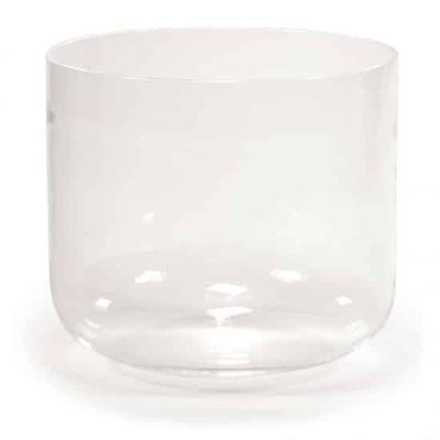 Kristallen Klankschaal Helder C#-toon (20 cm)