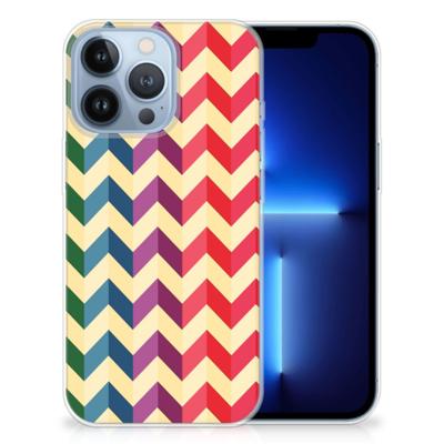 Apple iPhone 13 Pro | TPU bumper | Zigzag Multi Color