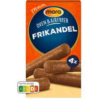 Mora Oven & Airfryer Frikandellen 4 x 70 g bij Jumbo