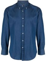 Brunello Cucinelli chemise en jean - Bleu - thumbnail