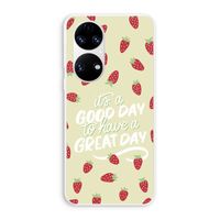 Don't forget to have a great day: Huawei P50 Transparant Hoesje
