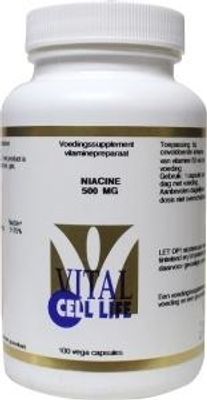 Vitamine B3 niacine 500mg
