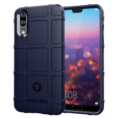 Volledige dekking schokbestendig TPU Case voor Huawei P20 (blauw)