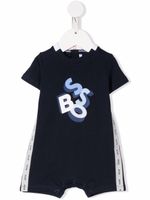 BOSS Kidswear pyjama à logo imprimé - Bleu