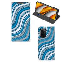Xiaomi Mi 11i | Poco F3 | Hoesje met Magneet | Waves Blue