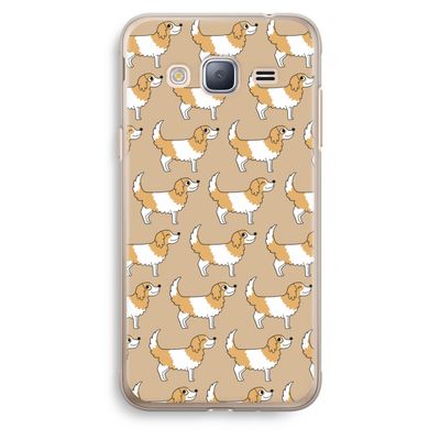 Doggy: Samsung Galaxy J3 (2016) Transparant Hoesje