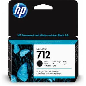 HP 712 Origineel Zwart 1 stuk(s)