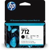 HP 712 Origineel Zwart 1 stuk(s)